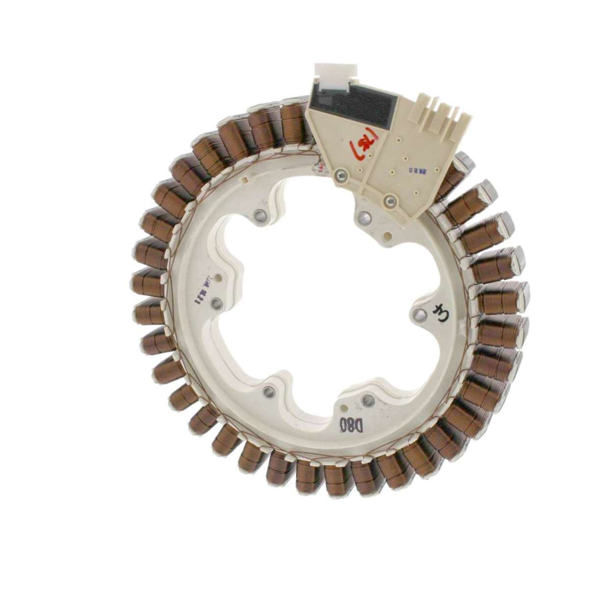 WG04F05619 - Genuine OEM GE Washer Stator & Hall Sensor Assembly